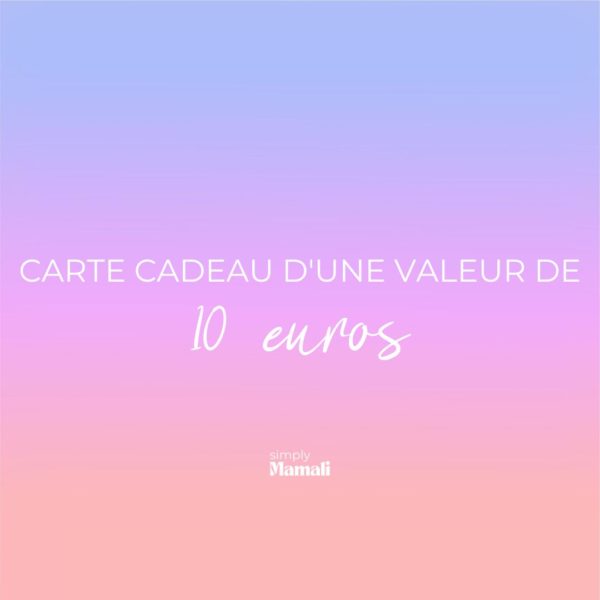 CARTE CADEAU MAMALI 10